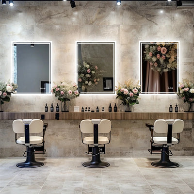 Caerra – Modern LED Wall Mirror