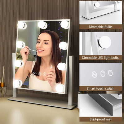 Illumea – 3-Color Rotating Vanity Mirror