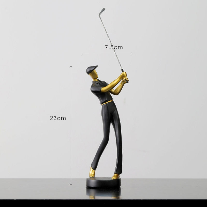 Parvion – Golf Decor Sculpture Set