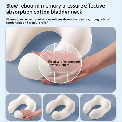 Voyara – Compact U-Shape Travel Pillow