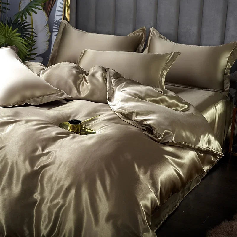 Selvra – Silk Satin Bedding Set