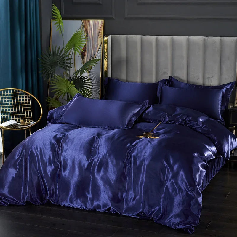 Selvra – Silk Satin Bedding Set