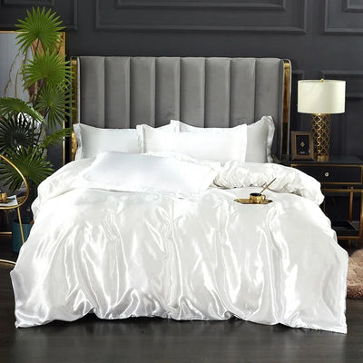 Selvra – Silk Satin Bedding Set