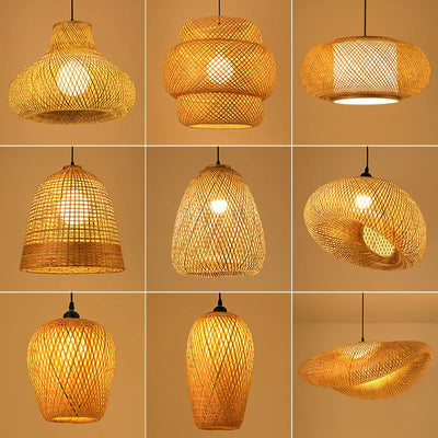 Ravelle – Artisan Rattan Pendant Light