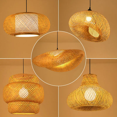 Ravelle – Artisan Rattan Pendant Light