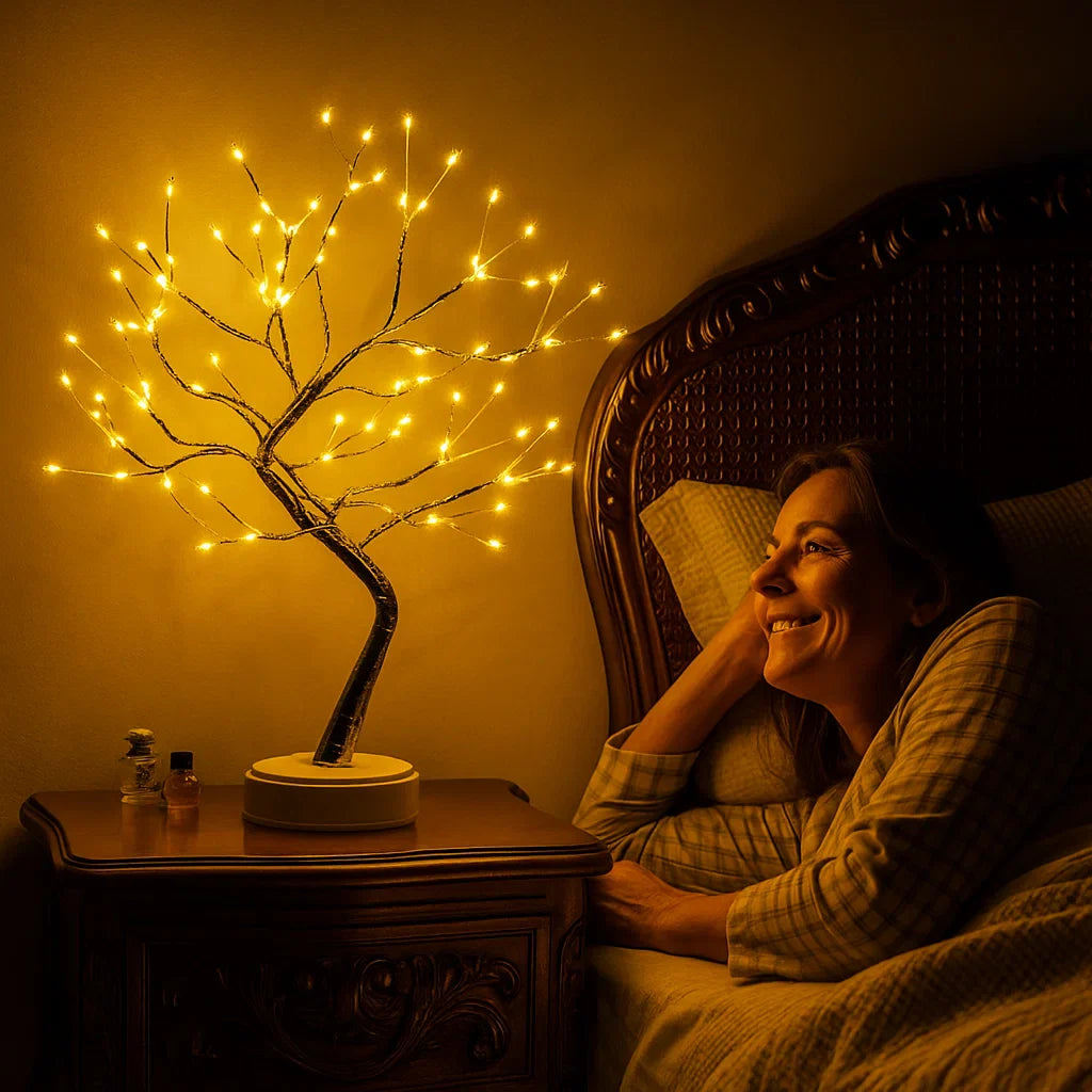 Illuvia – 108-LED Tabletop Tree Lamp