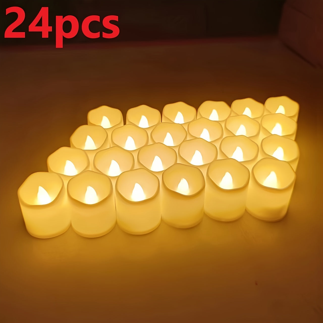 SerenGlow – Flameless LED Tealight Set