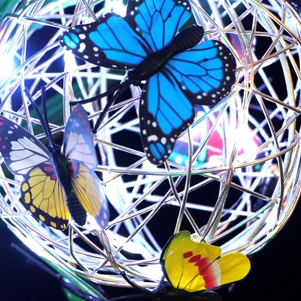 Lunaflora – Solar Butterfly Garden Light